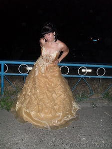 Золотой бриз Выпускное платье - Изображение #1, Объявление #226645