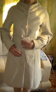 продам женское пальто белое - Изображение #1, Объявление #335971