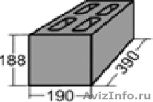 Стеновой керамзитобетонный блок - Изображение #1, Объявление #367475