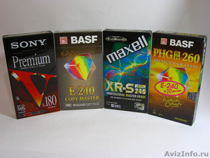 Продаются новые видекассеты VHS и Super VHS - Изображение #1, Объявление #348496