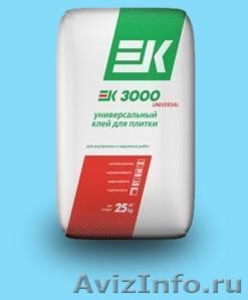 Клей «EK 3000» для плитки (25кг) - Изображение #1, Объявление #667497