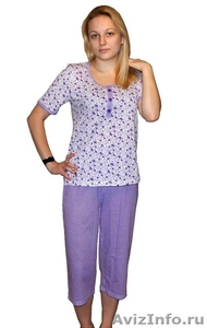 Женская трикотажная пижама с бриджами КД-063 - Изображение #1, Объявление #878540